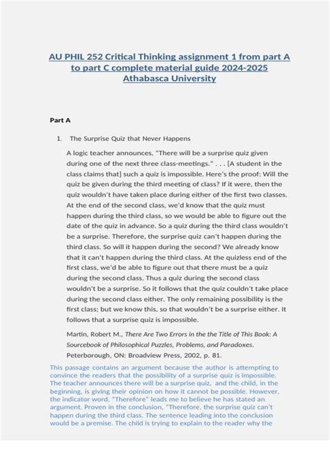 PHIL 252 : Critical Reasoning .